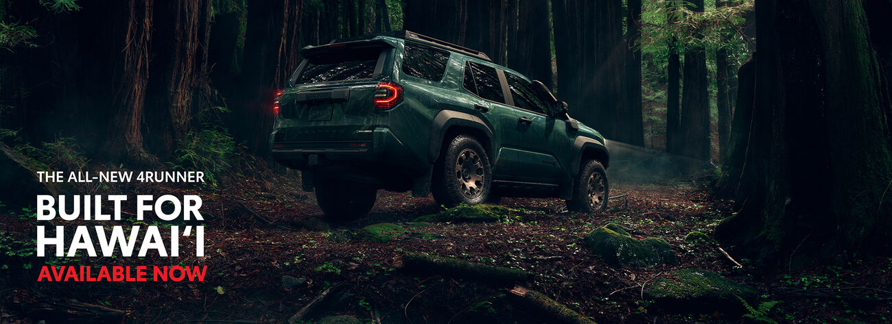 The all-new 2025 Toyota 4Runner is available now!