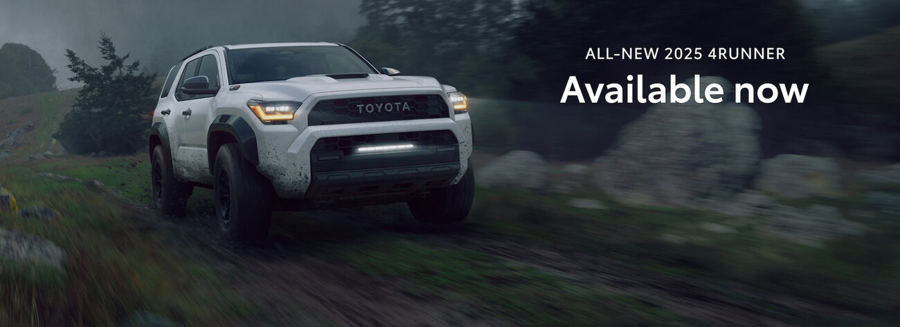 The all-new 2025 Toyota 4Runner is available now!