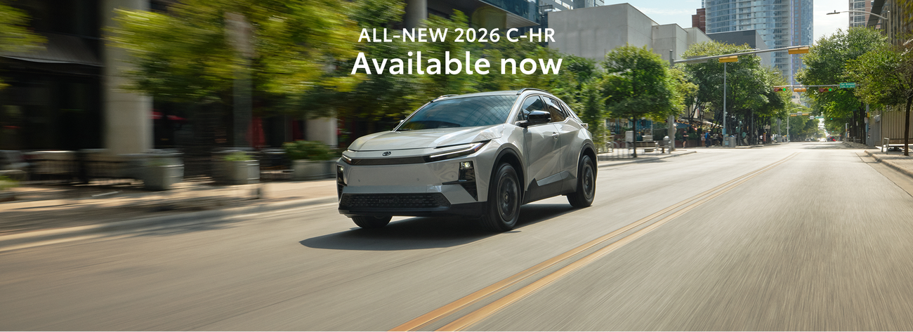 The all-new 2026 C-HR is here! Place your order today.