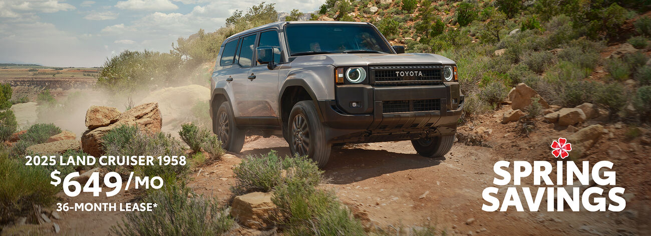 Lease a 2025 Land Cruiser 1958 for only $649/month