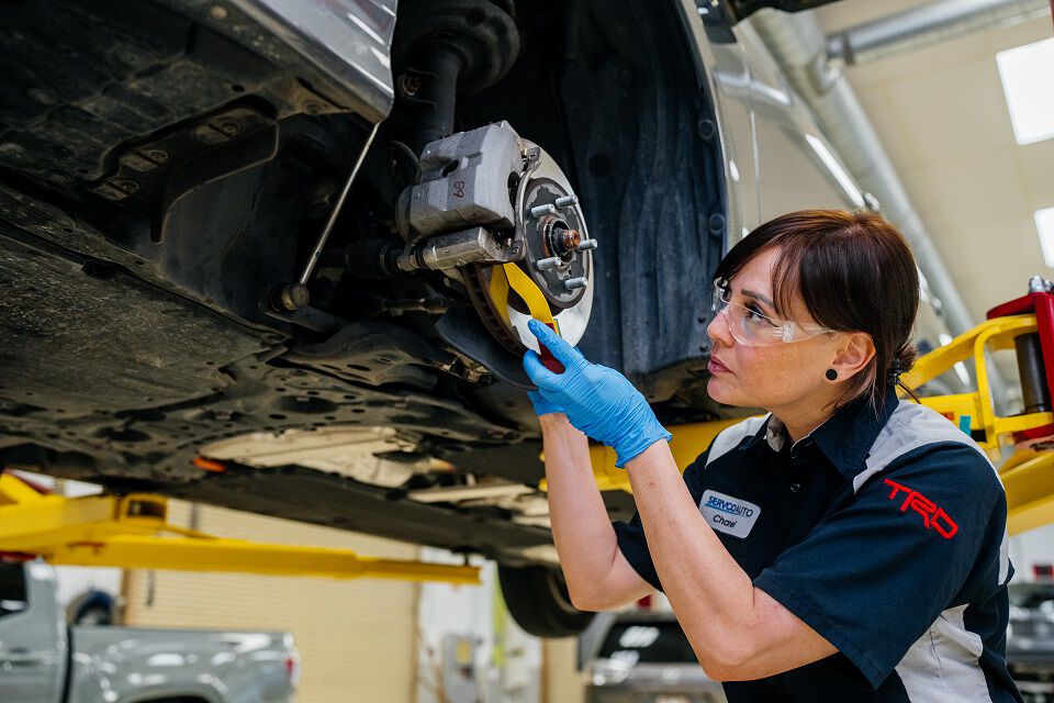 Brake pad service