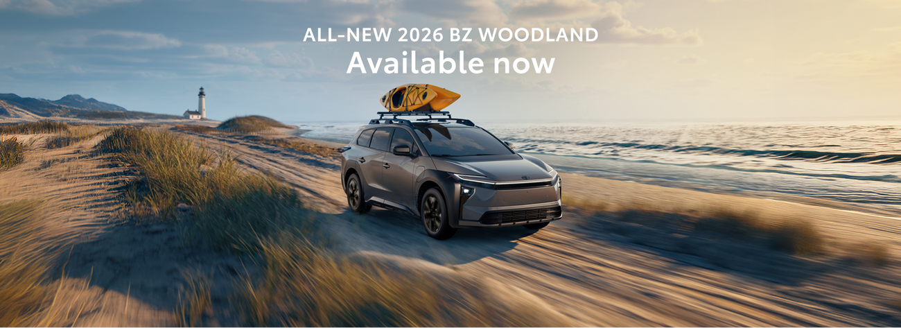 The all-new 2026 bZ Woodland is here! Place your order today.