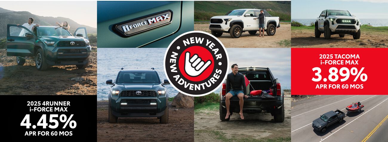 Power to the MAX! Experience the Tacoma & 4Runner i-FORCE MAX for yourself.