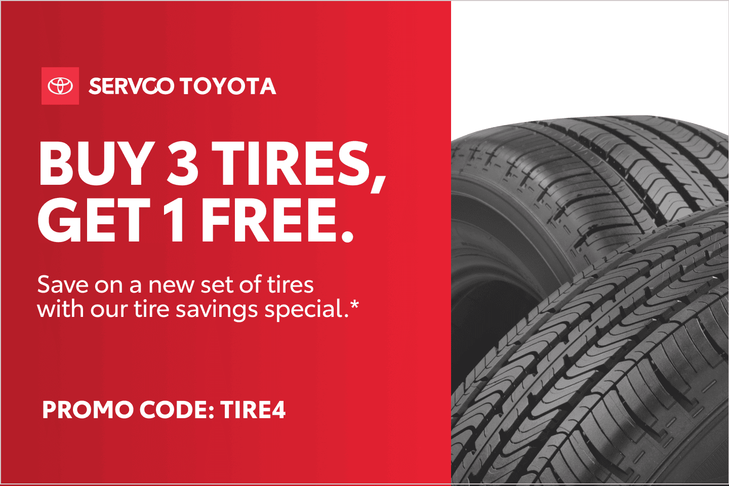 Toyota tire sale deals